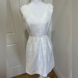 NWT J. Crew Jaquard Pleated Dress